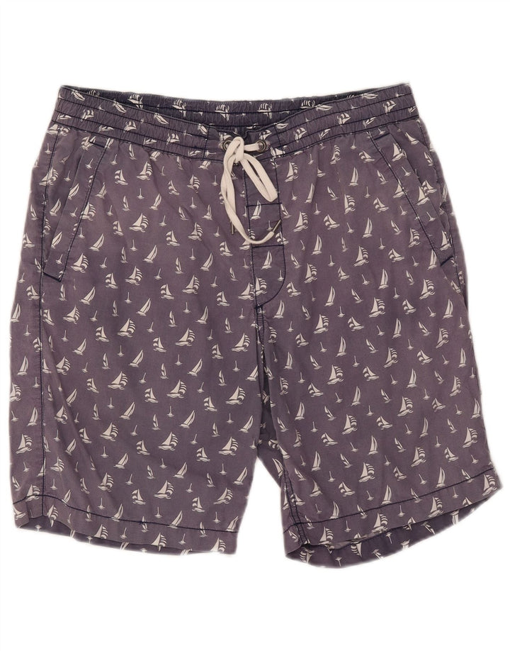 Polo Ralph Lauren Short décontracté à motif abstrait pour homme Medium W32 Bleu marine