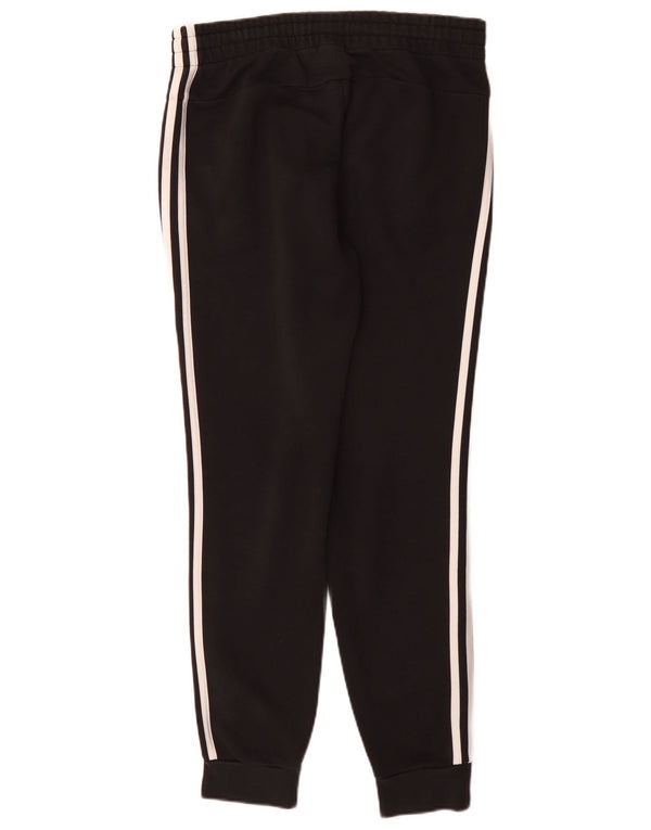 Adidas Pantalon de survêtement pour femme Joggers UK 12/14 Coton noir moyen