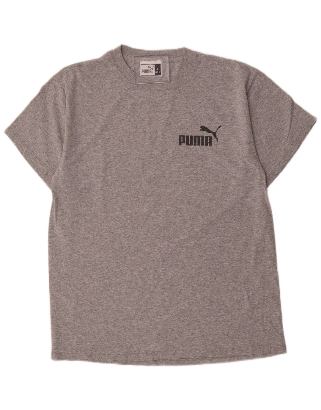 PUMA T-shirt graphique pour hommes, grand, gris