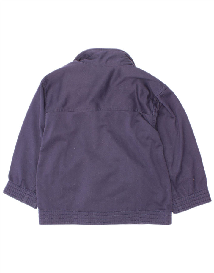 Champion Veste de Survêtement Garçon 3-4 Ans Bleu Marine Polyester