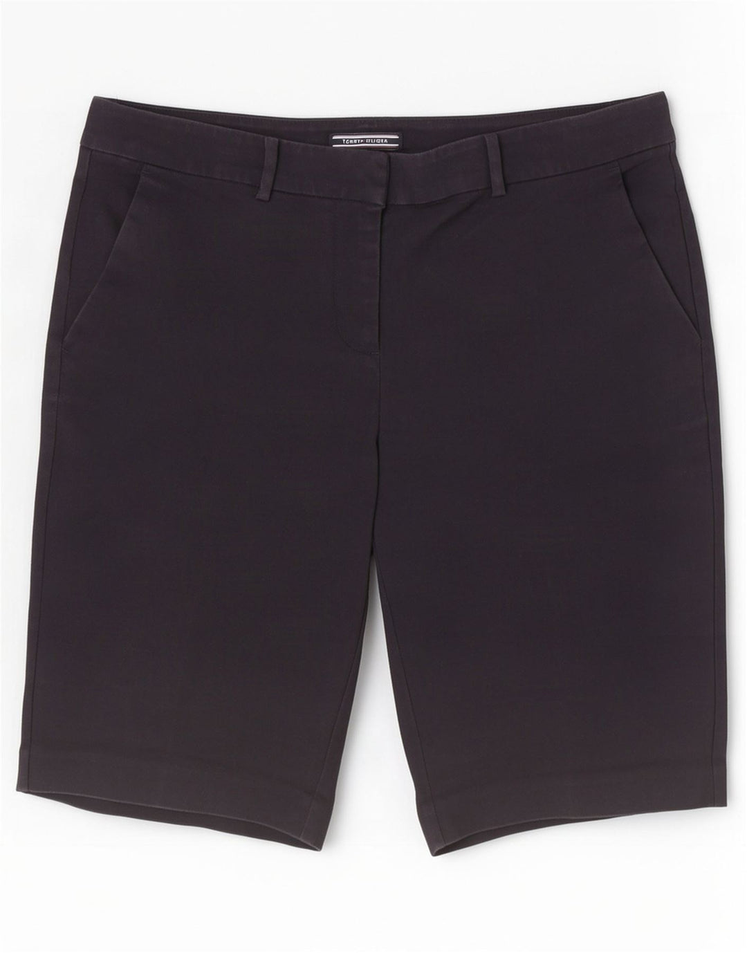 Tommy Hilfiger Short Chino Femme W30 Coton Bleu Marine Moyen
