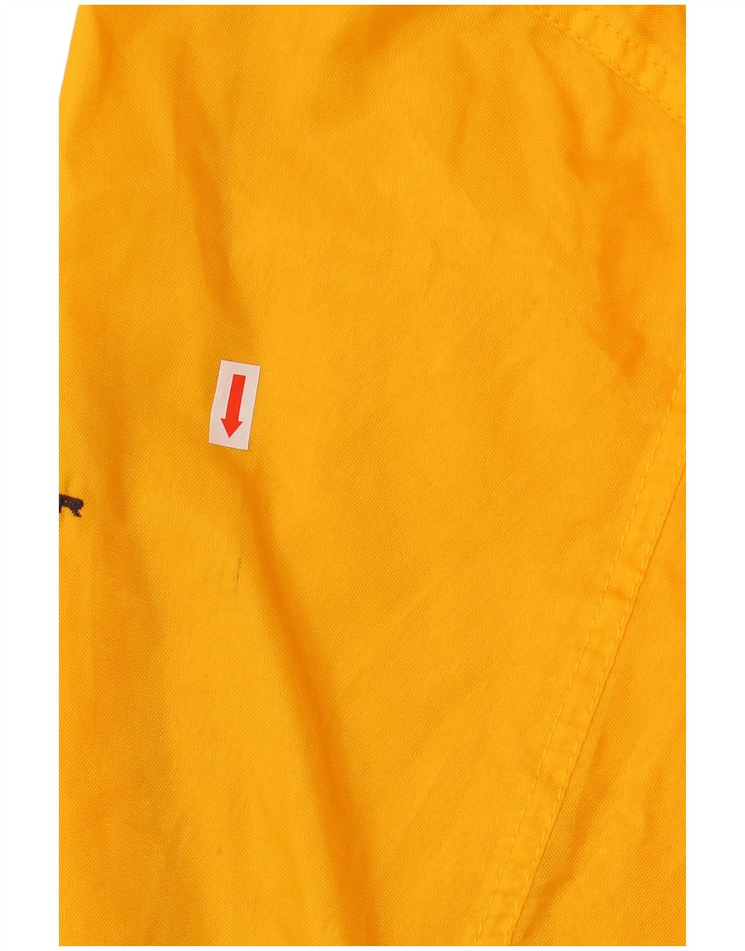 ACTIVE Veste de pluie à capuche pour homme UK 38 Jaune moyen Polyamide