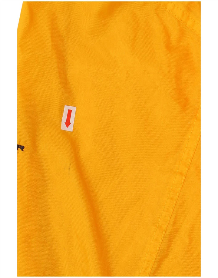 ACTIVE Veste de pluie à capuche pour homme UK 38 Jaune moyen Polyamide
