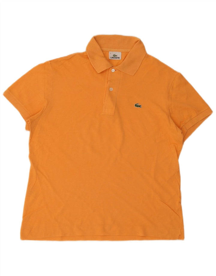 Lacoste Polo Homme Taille 4 Coton Orange Moyen
