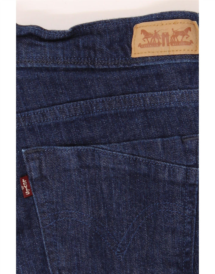 LEVI'S Womens Denim Shorts US 4 Small W28  Navy Blue Vintage Levi's and Second-Hand Levi's from Messina Hembry 