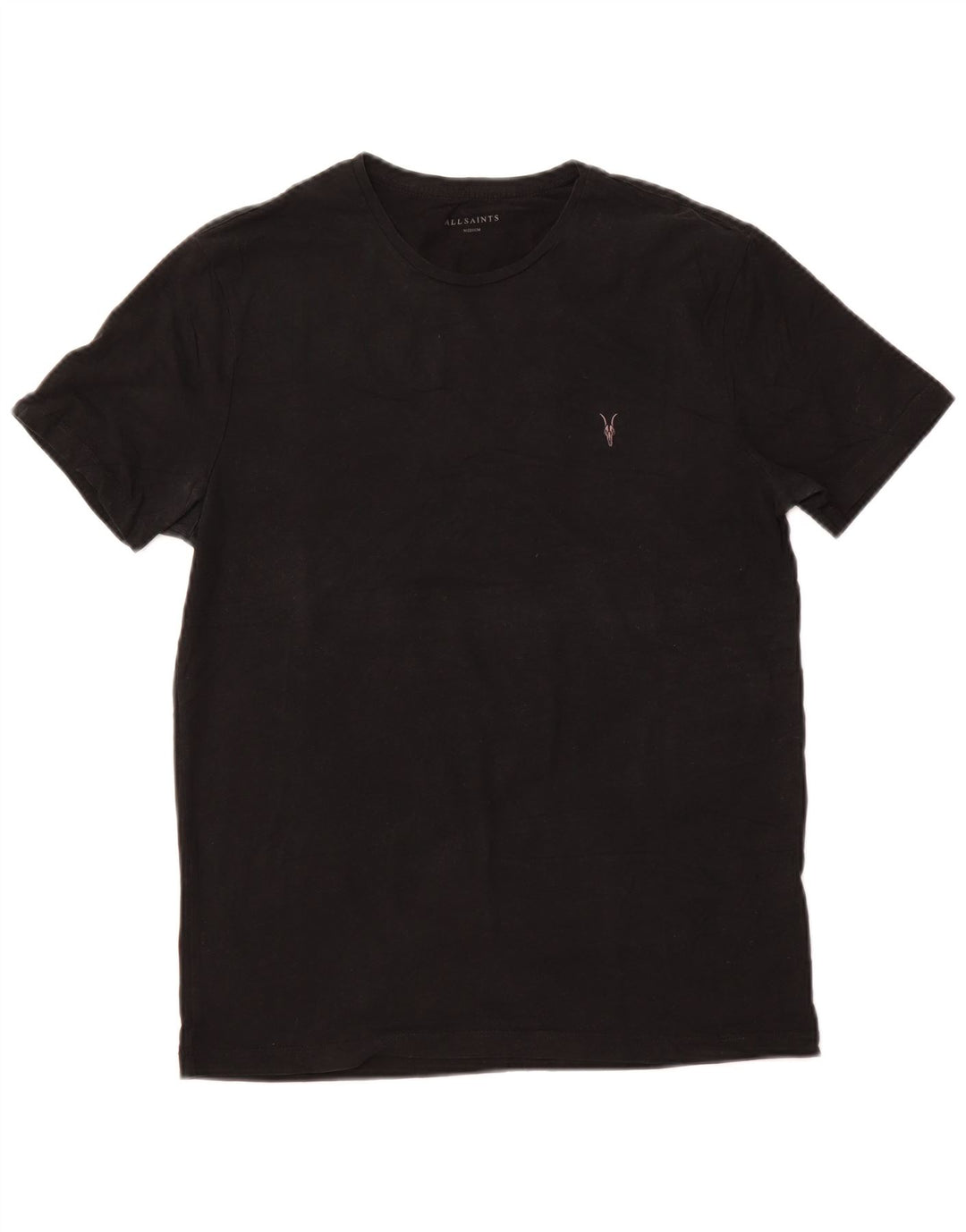 ALL SAINTS T-Shirt Homme Haut Noir Moyen Coton