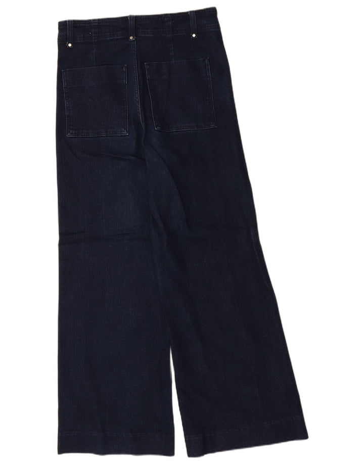 Zara Jean large pour femme EU 40 Medium W30 L30 Bleu marine