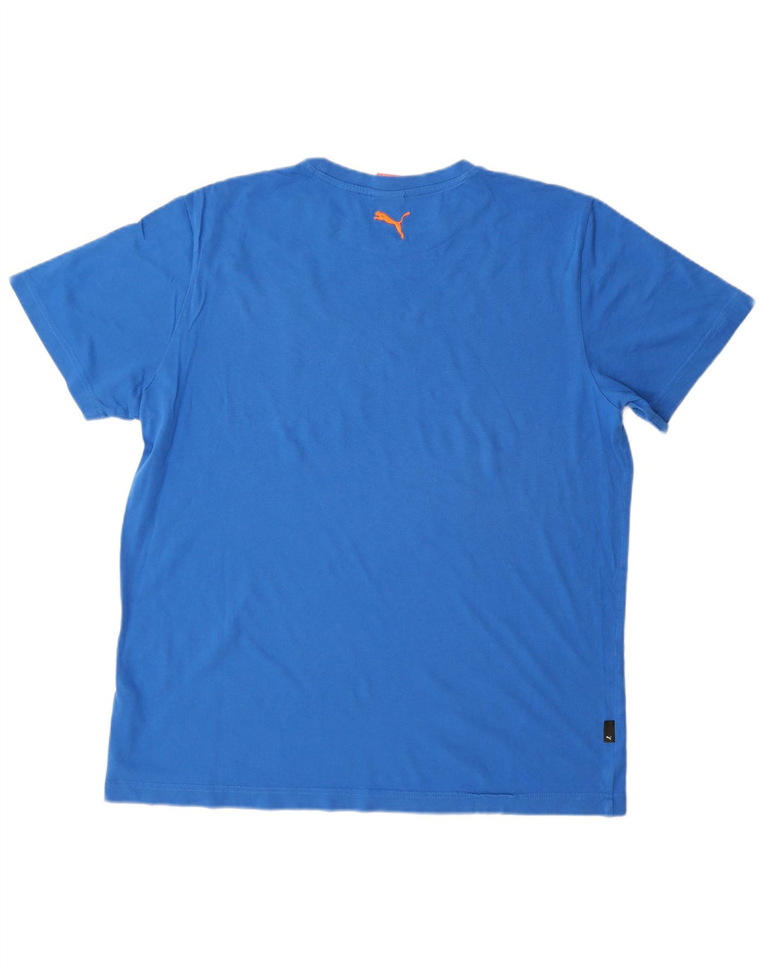 Puma T-Shirt Graphique Top XL Homme Bleu Coton