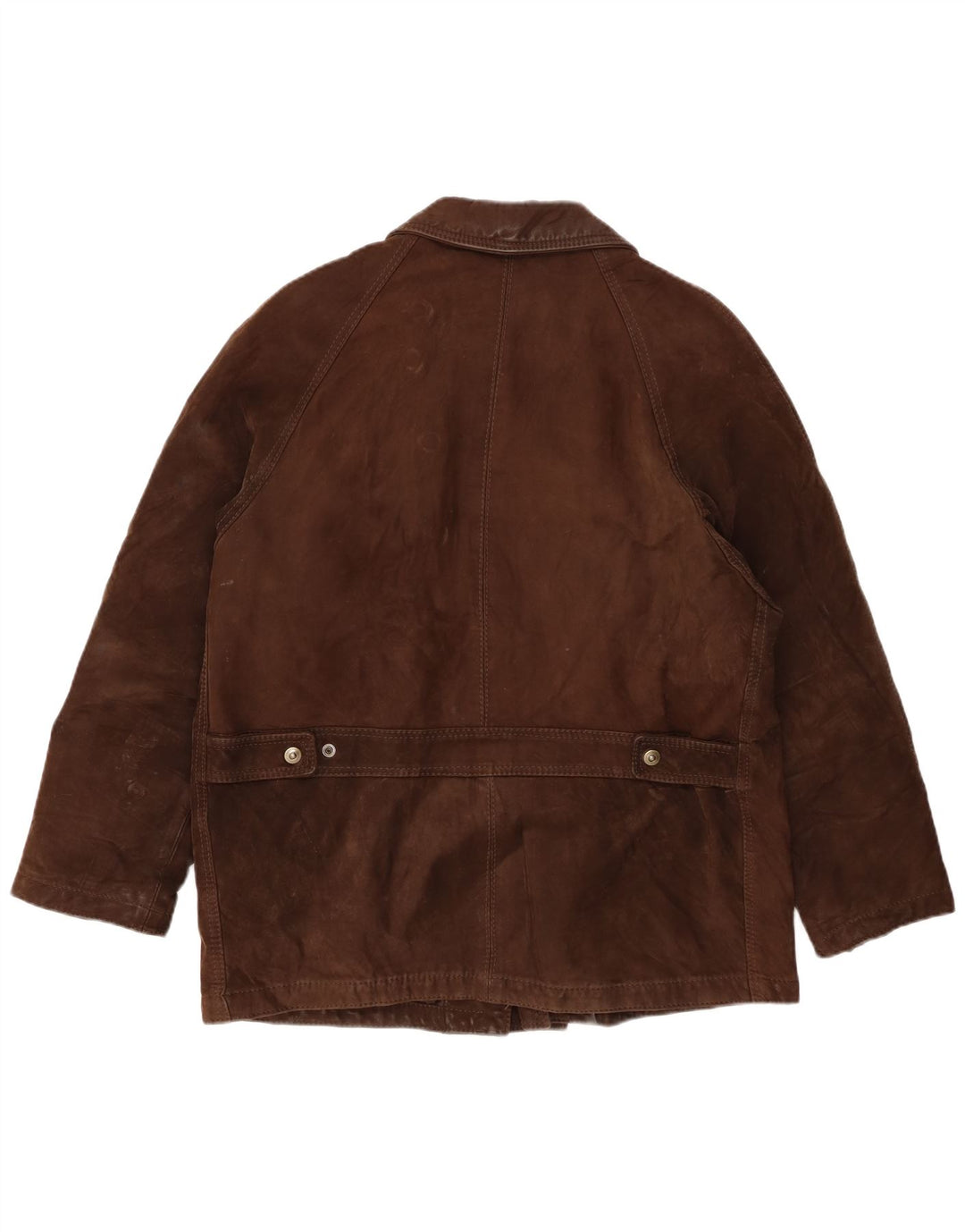 Veste en cuir homme vintage IT 48 Cuir marron moyen