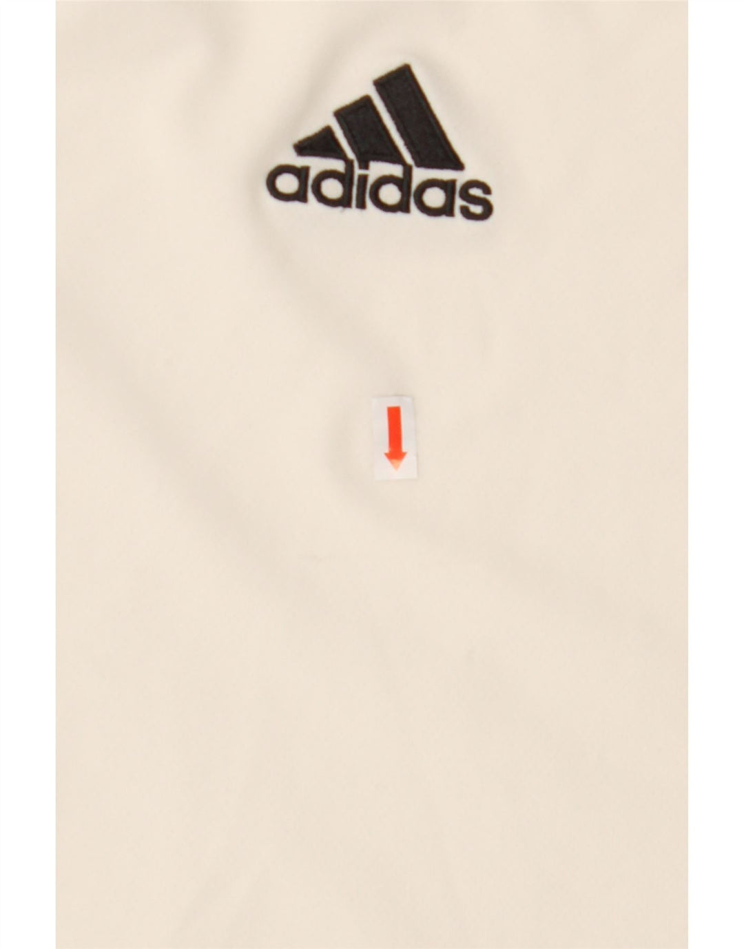 ADIDAS T-Shirt Climalite Homme Blanc Moyen Polyester Colorblock