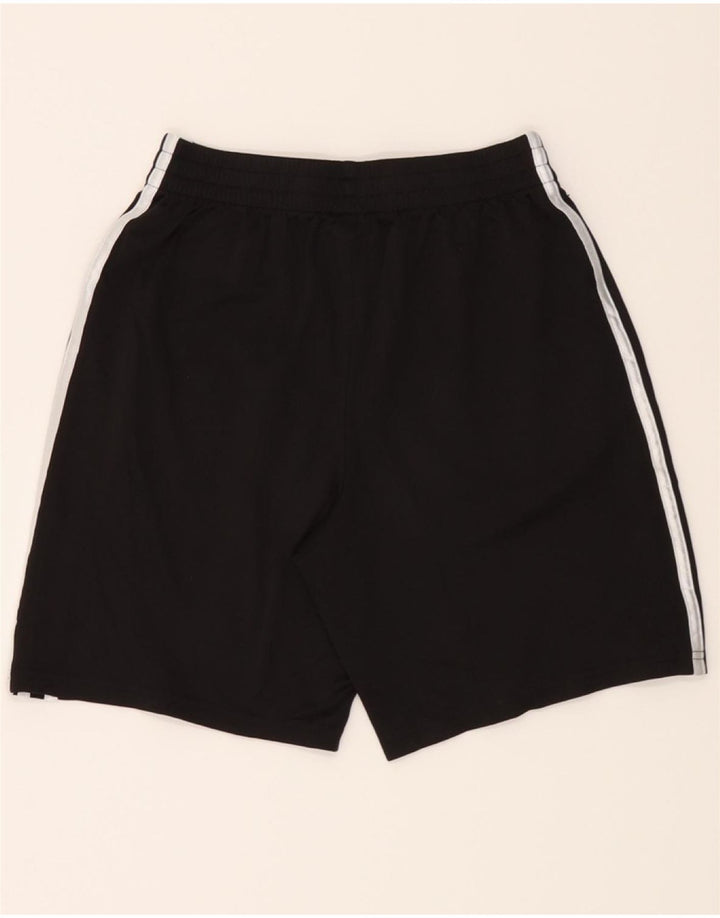ADIDAS Boys Sport Shorts 13-14 Years Large Black Polyester Vintage Adidas and Second-Hand Adidas from Messina Hembry 