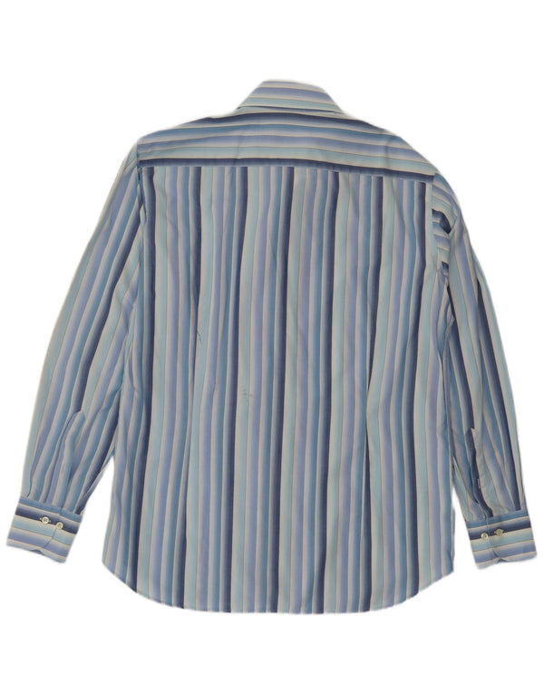 Carlo Pignatelli Chemise Homme Taille 41 16 Grand Bleu Rayé