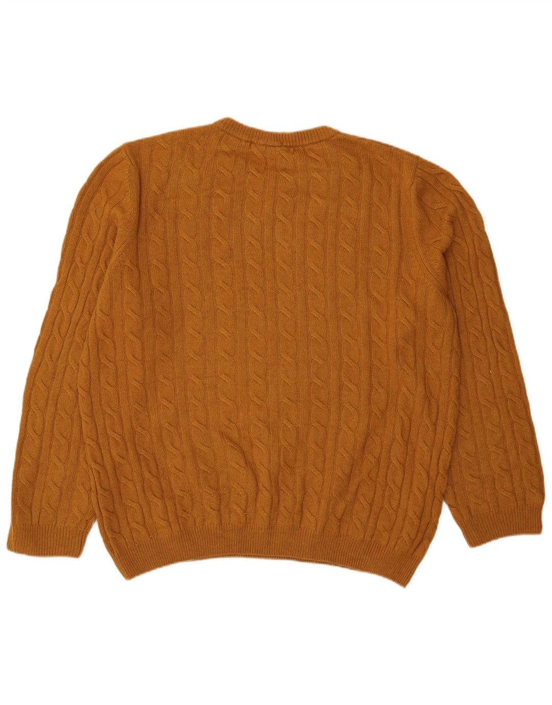 Timberland Pull à col rond pour homme en laine marron Large