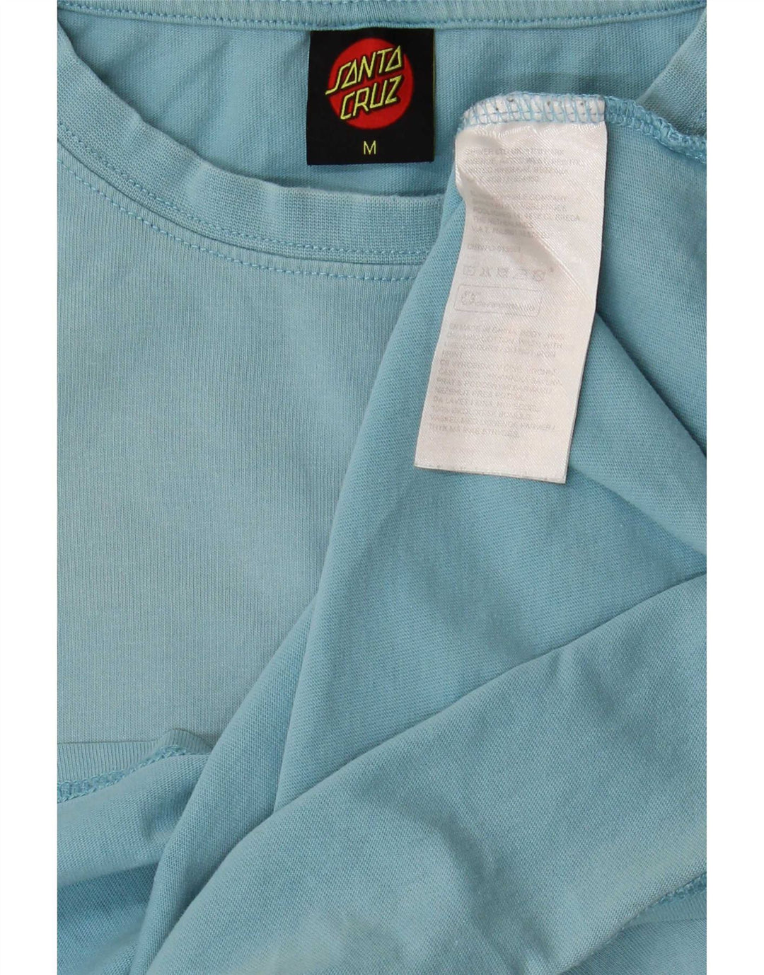 Santa Cruz T-Shirt Graphique Homme Bleu Moyen Coton