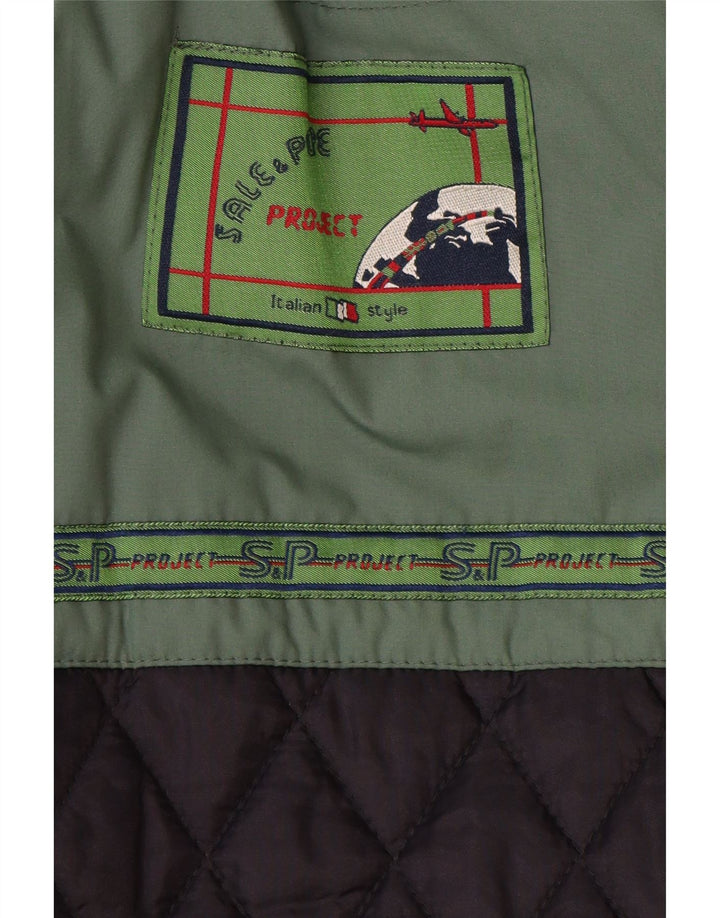 veste matelassée homme vintage UK 42 XL Vert