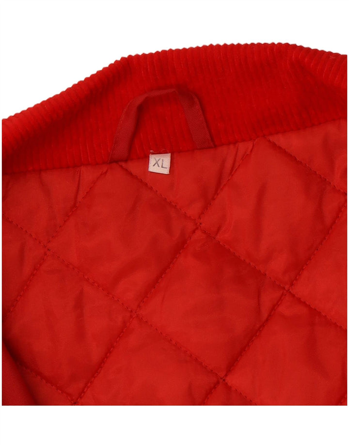 vintage Mens Overcoat UK 42 XL Rouge