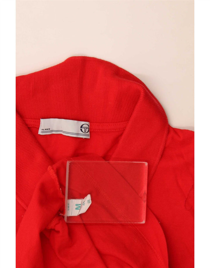 Sergio Tacchini Polo sans manches pour femme IT 44 Rouge moyen