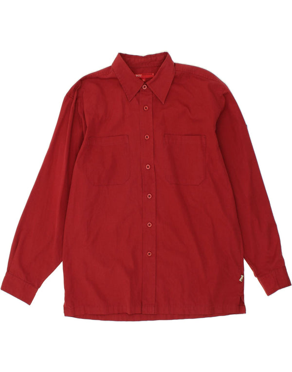 VINTAGE Chemise Homme XL Coton Rouge