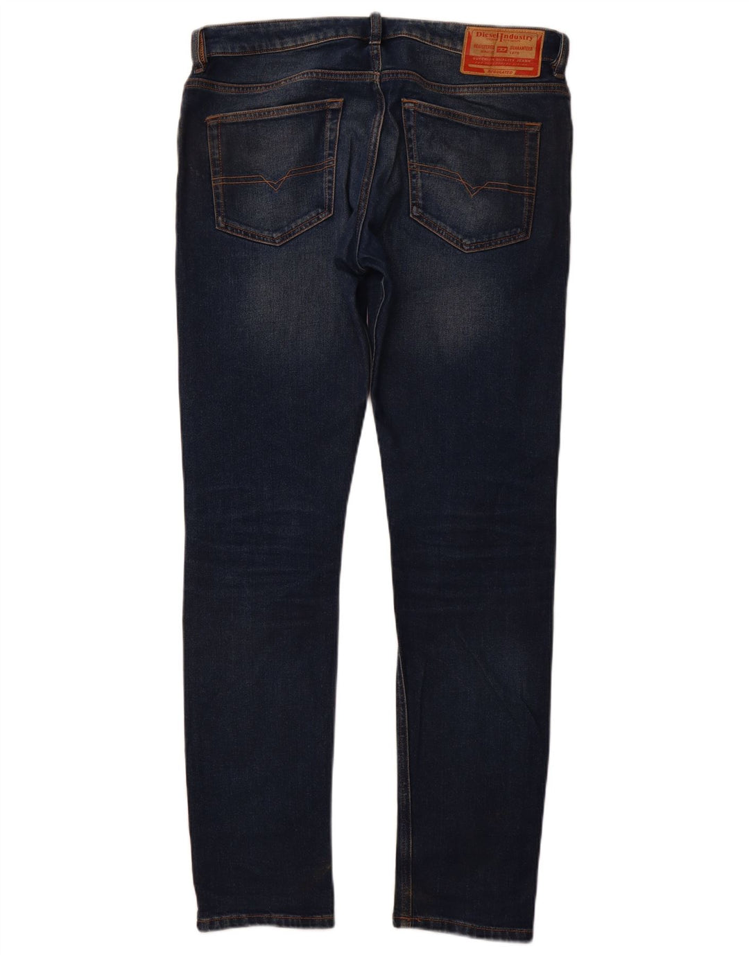 DIESEL Jean Slim Homme W32 L32 Bleu Marine Coton