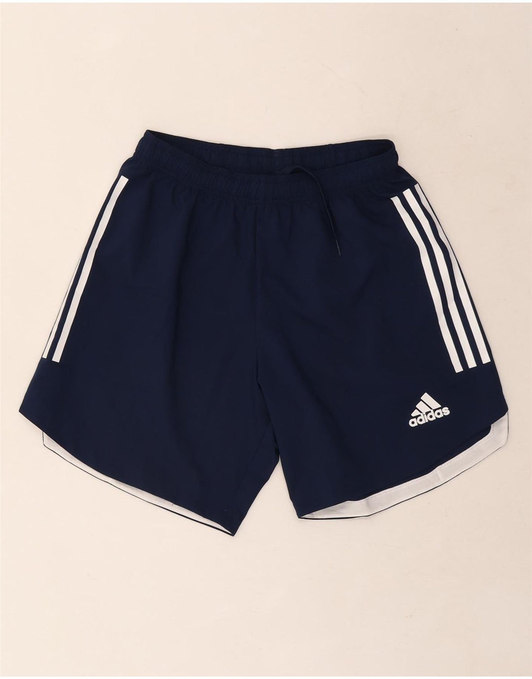 Adidas Short de sport Aeroready Homme Bleu Marine Moyen Polyester