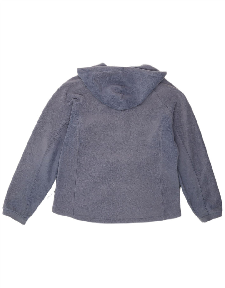Helly Hansen Veste polaire à capuche pour femme UK 18 XL Bleu Polyester