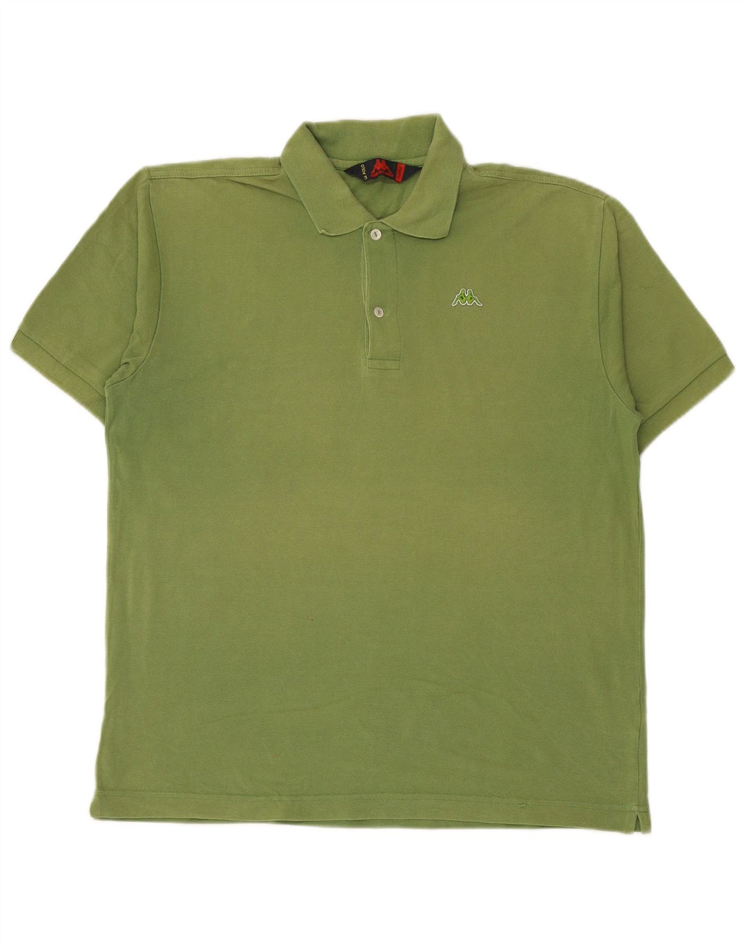 KAPPA Polo Homme Grand Vert Coton