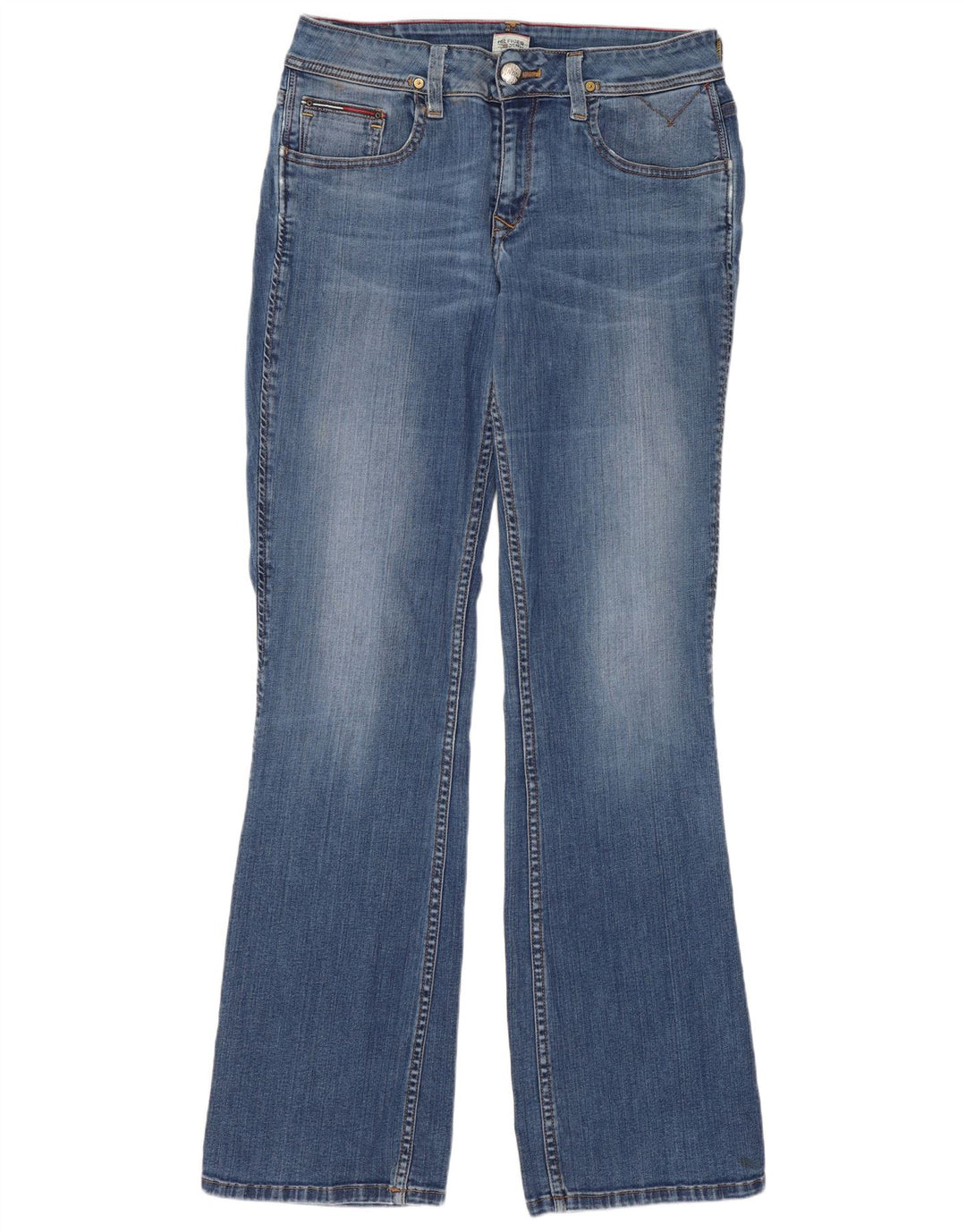 Tommy Hilfiger Jean Bootcut Femme W32 L32 Bleu