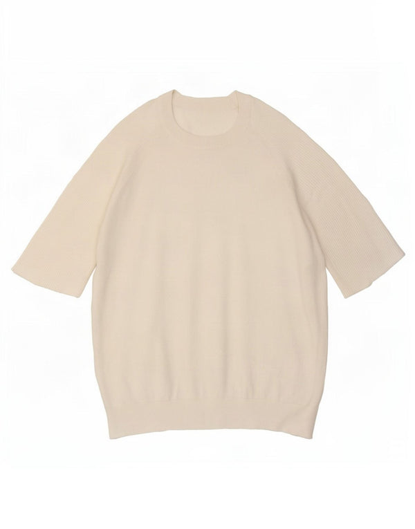 Marks & Spencer Pull col bateau pour femme UK 10 Petit Blanc