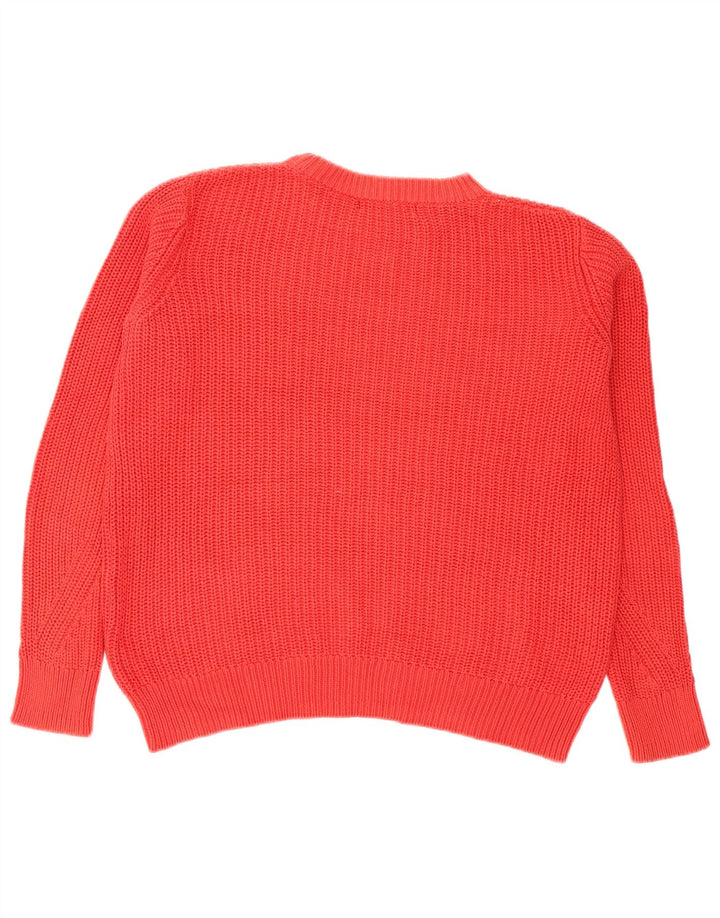 Marks & Spencer Pull à col rond pour homme Petit coton rouge