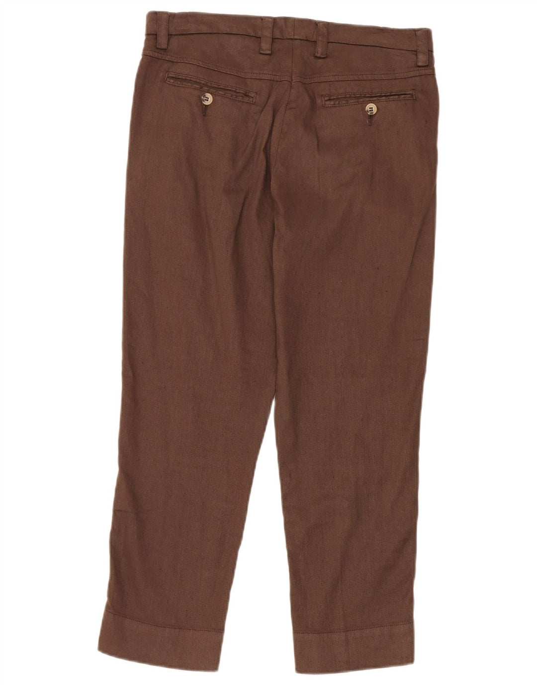 Marlboro Classics Pantalon court femme W30 L24 Lin marron