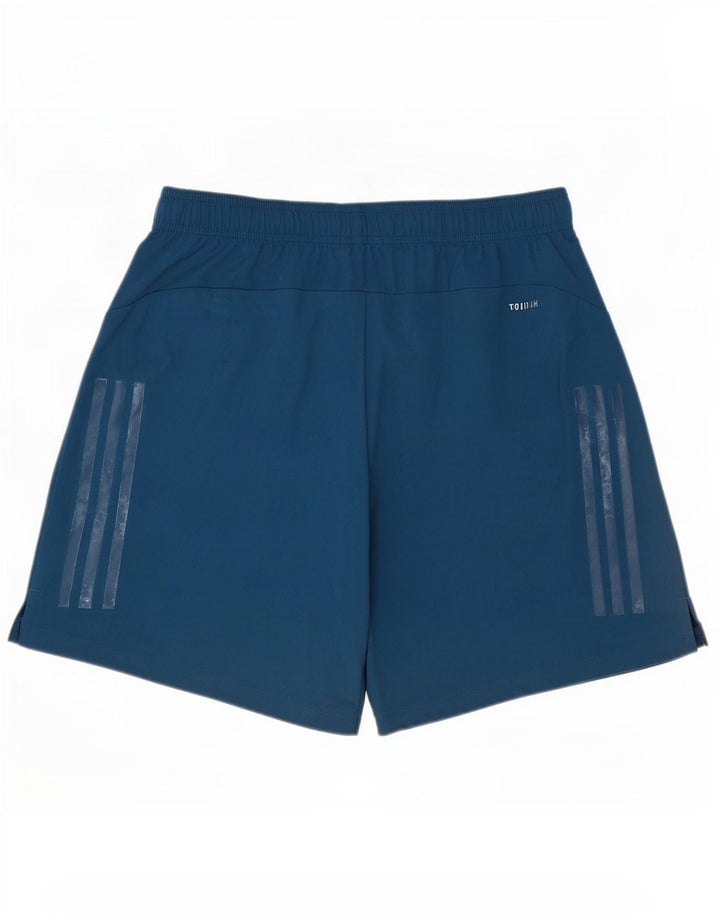 Adidas Short de Sport Climacool Homme Bleu Moyen Polyester