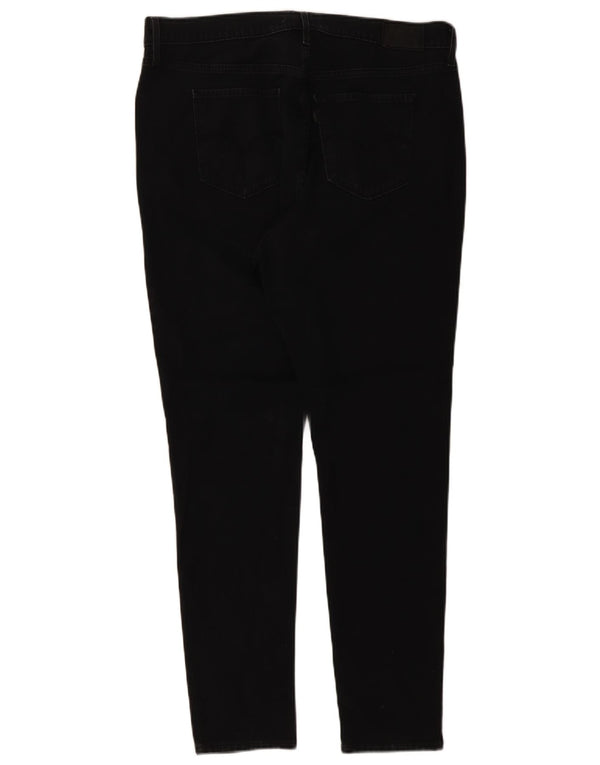 Levi's Jean skinny taille haute 721 pour femme US 16 2XL W36 L30 Noir Coton