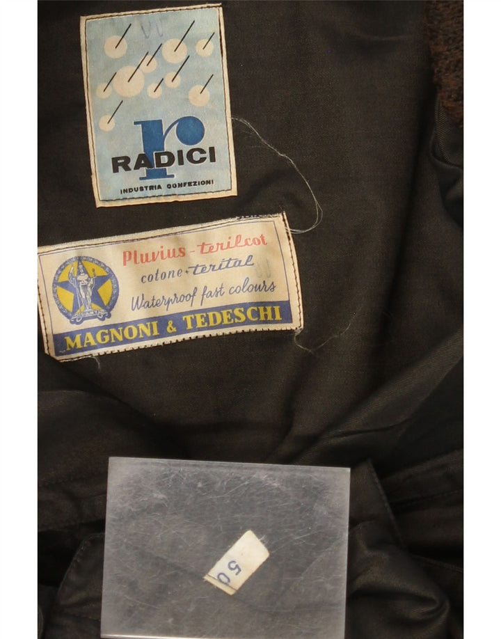 RADICI Imperméable Homme IT 50 Large Kaki Coton