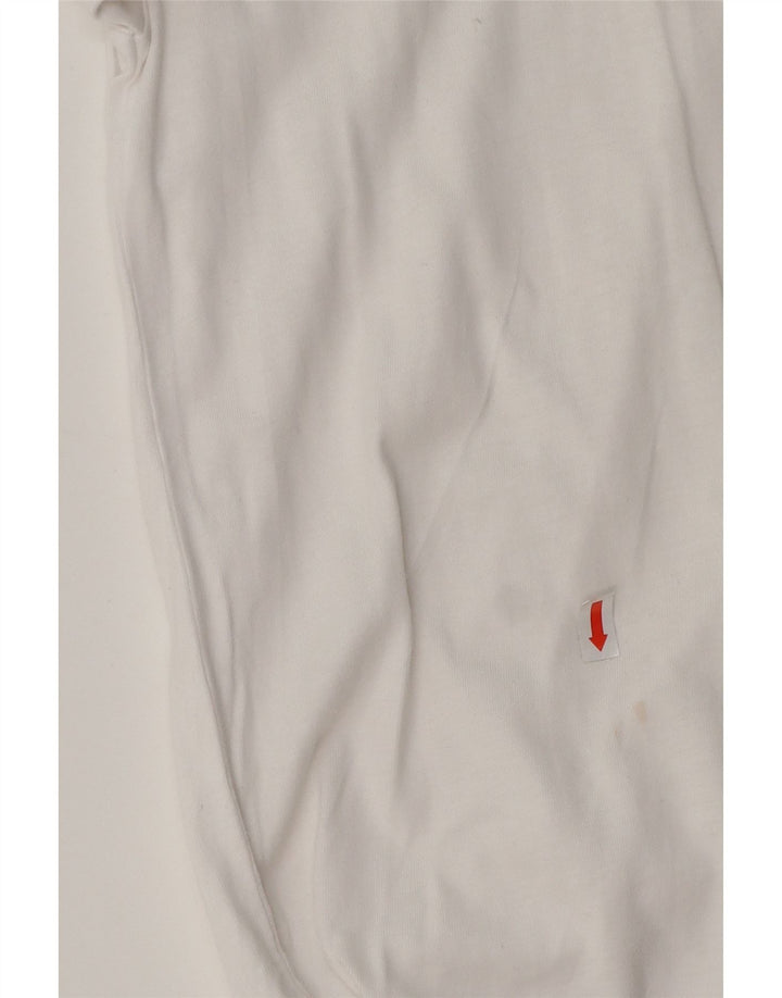 TED BAKER T-Shirt Graphique Garçon 10-11 ans Blanc Coton