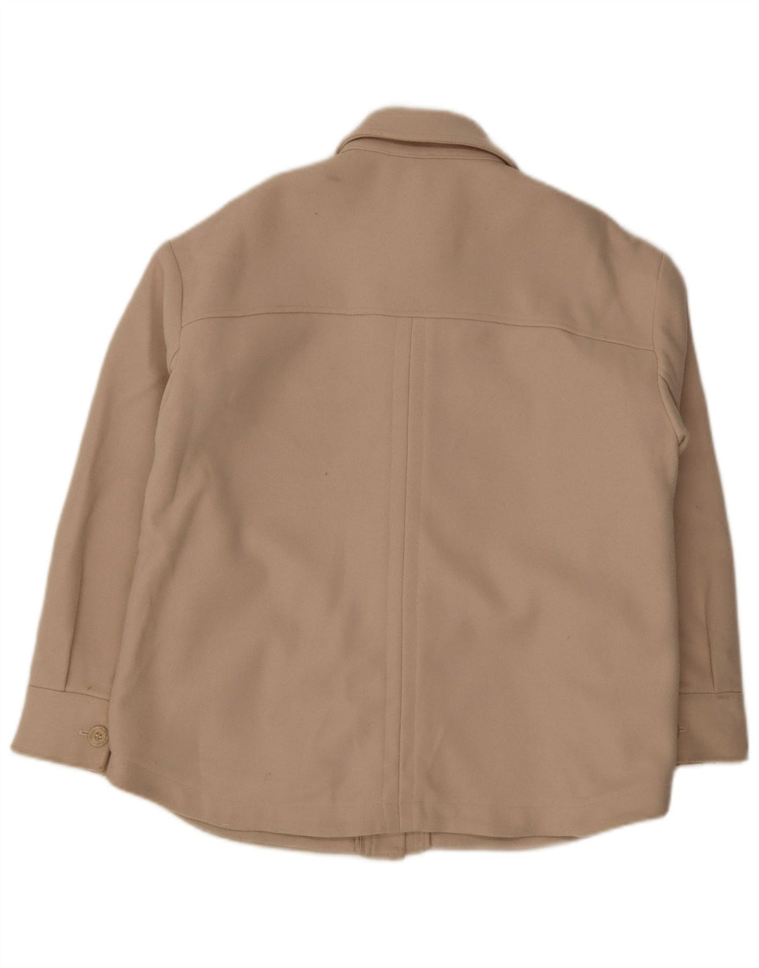 MINT VELVET Veste bomber surdimensionnée pour femme UK 14 Acrylique beige moyen
