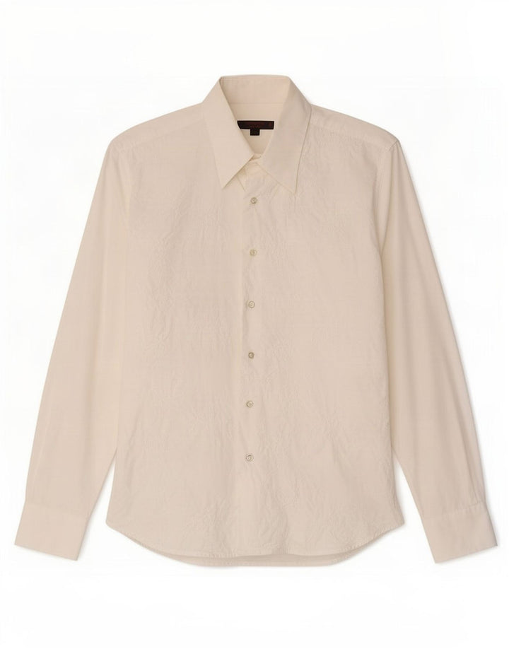 Tipo' S Chemise Slim Homme Blanc Moyen Coton Floral
