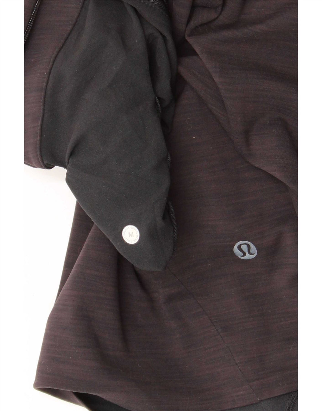 Lululemon Short de sport pour femme UK 12 Medium Noir moucheté