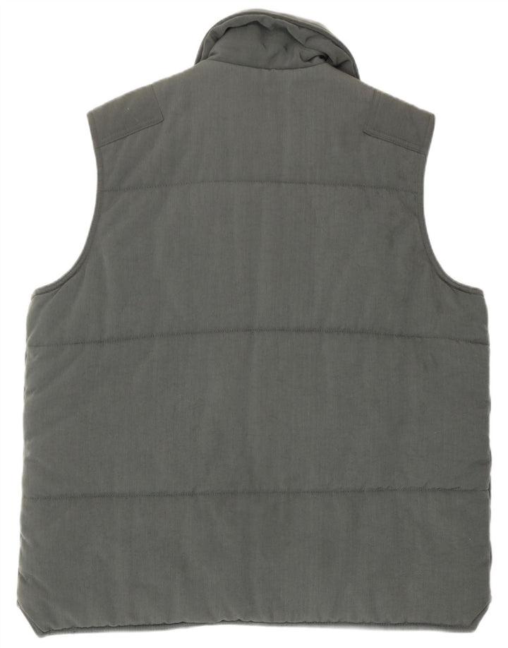 Levi's Gilet rembourré homme UK 40 Large Vert Polyamide