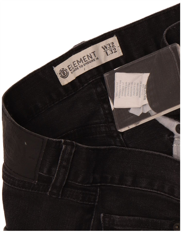 Element Jean Slim Homme W32 L32 Noir Coton