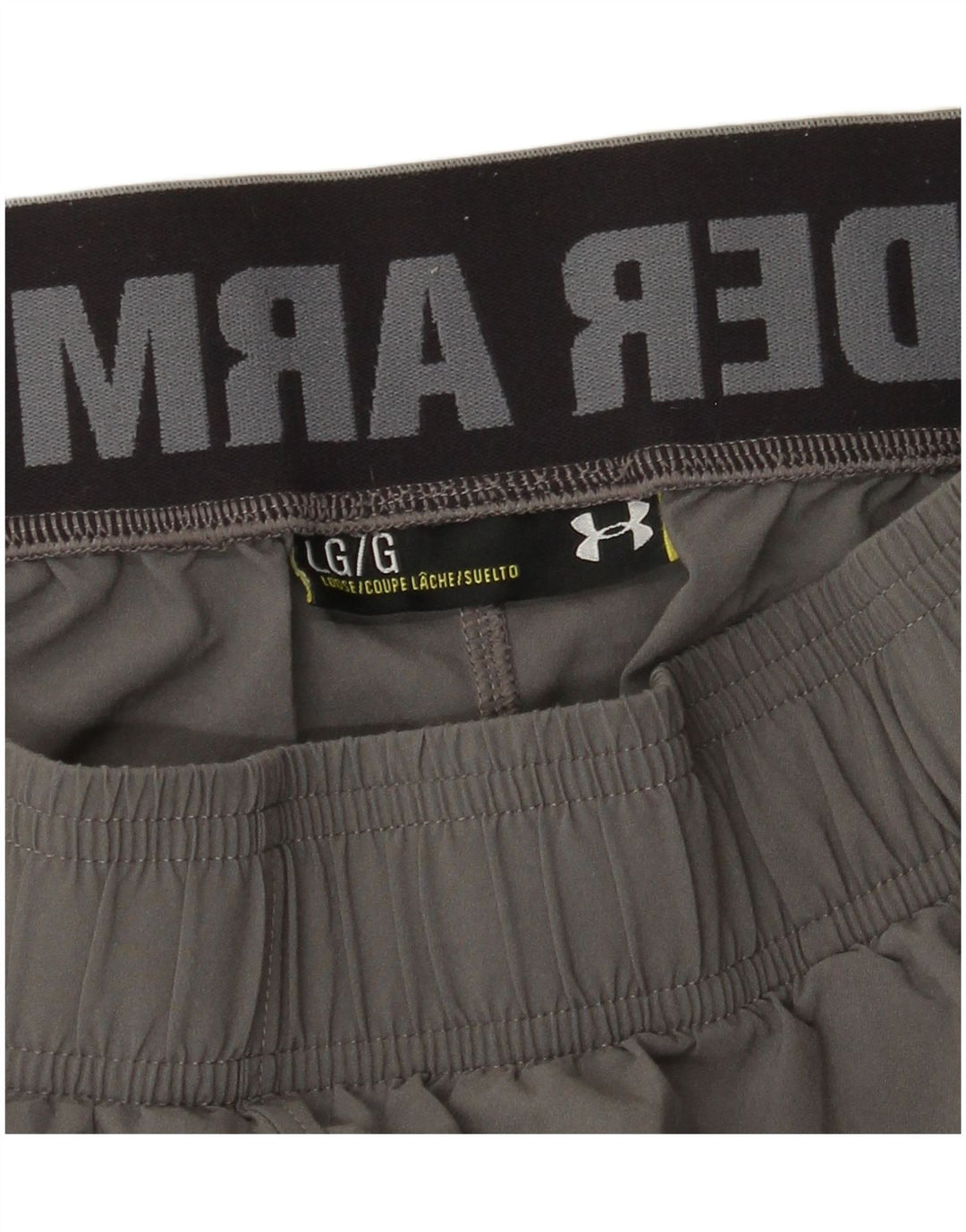 Under Armour Short de Sport Graphic Homme Gris Moyen