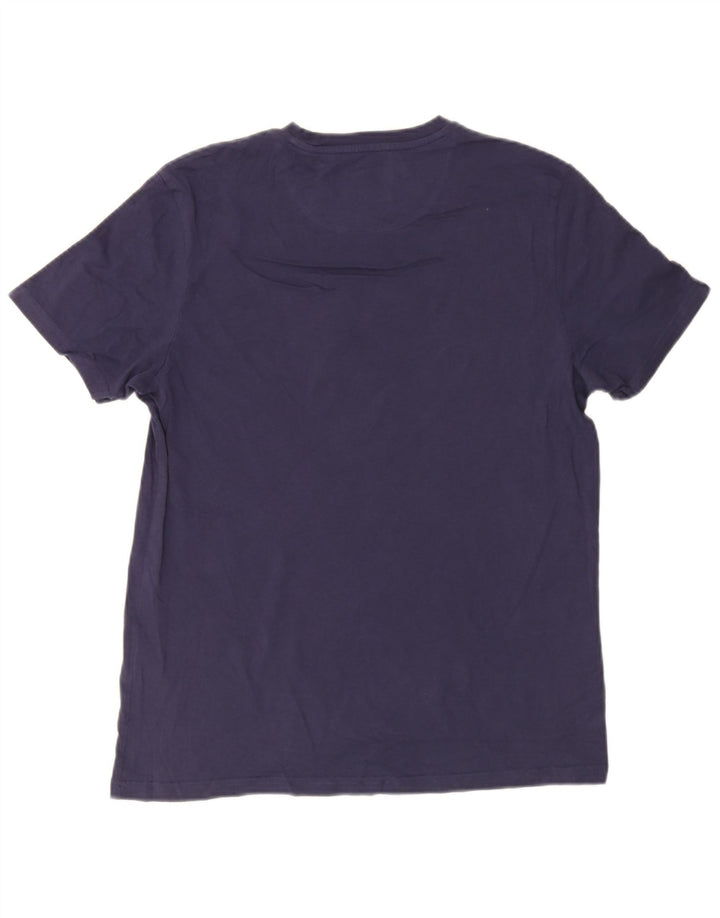 Lyle & Scott T-Shirt Homme Bleu Marine Moyen Coton