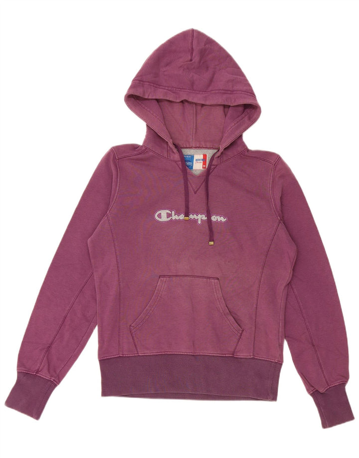 CHAMPION Pull à capuche Heritage Classics pour femme UK 14 Bordeaux moyen