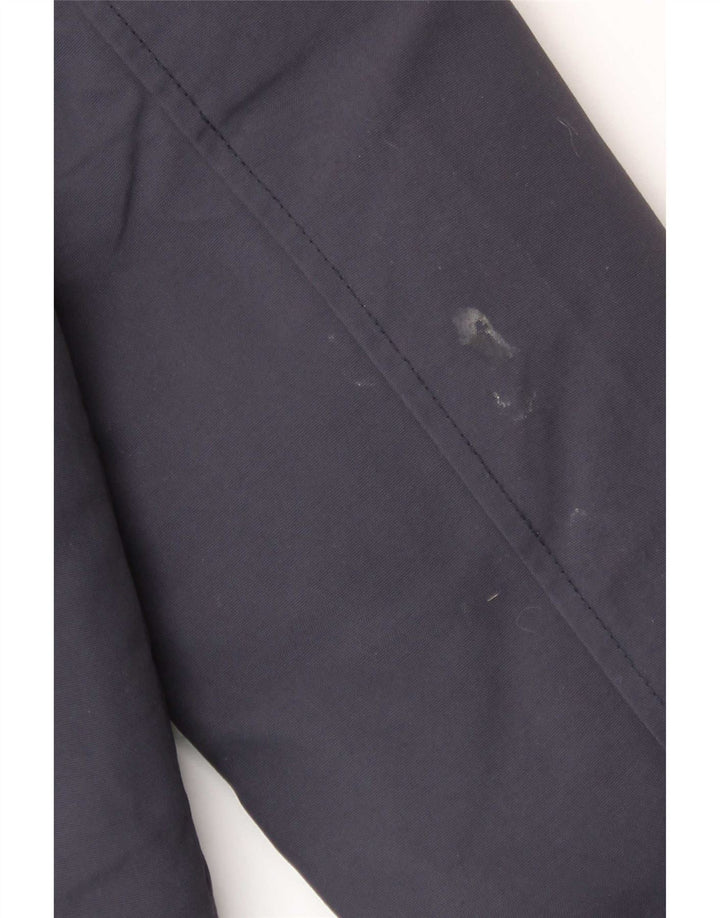 Jack Wills Veste matelassée à capuche pour homme UK 38 Bleu marine moyen