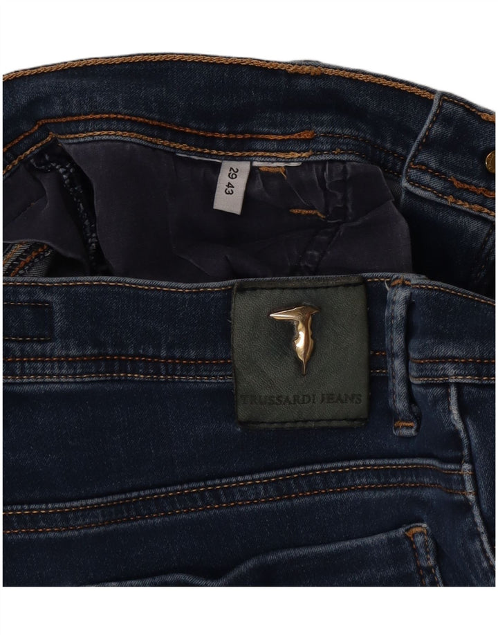 Femme Trussardi Jean Court W29 L25 Bleu Marine