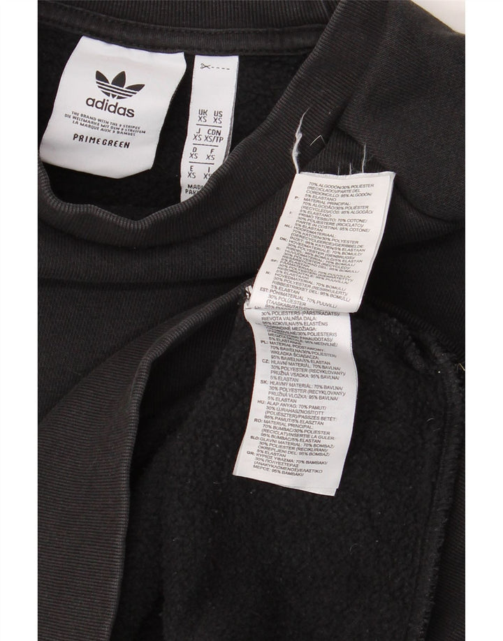 ADIDAS Sweat-shirt pour hommes XS Noir Coton