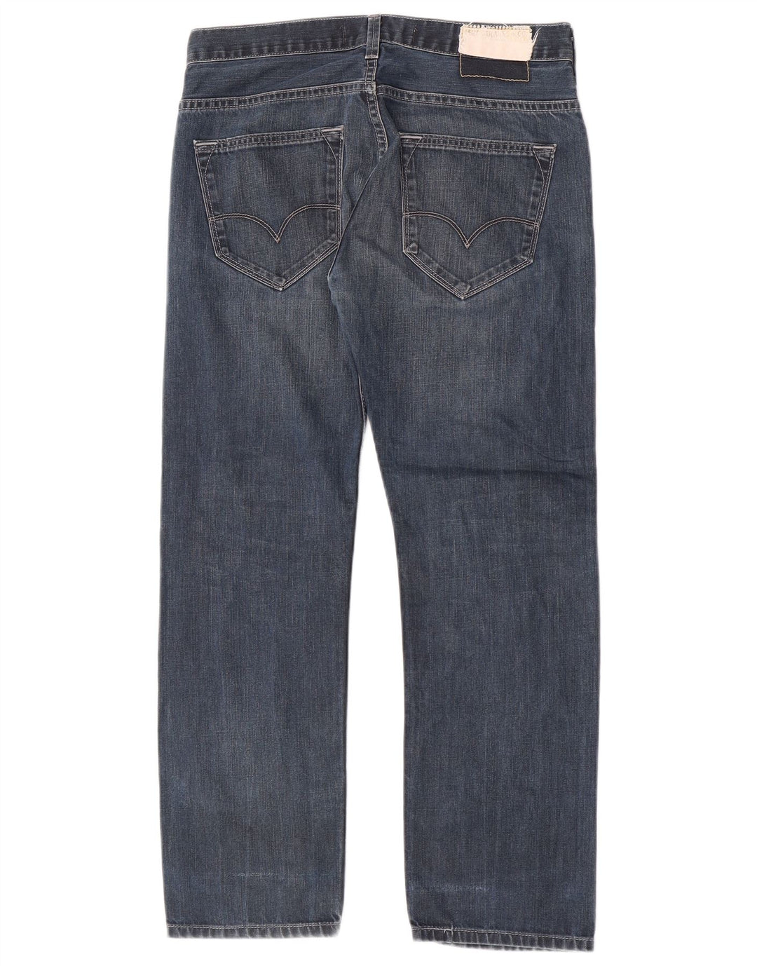 Levi's Jean Droit 504 Homme Bleu W32 L27 Coton