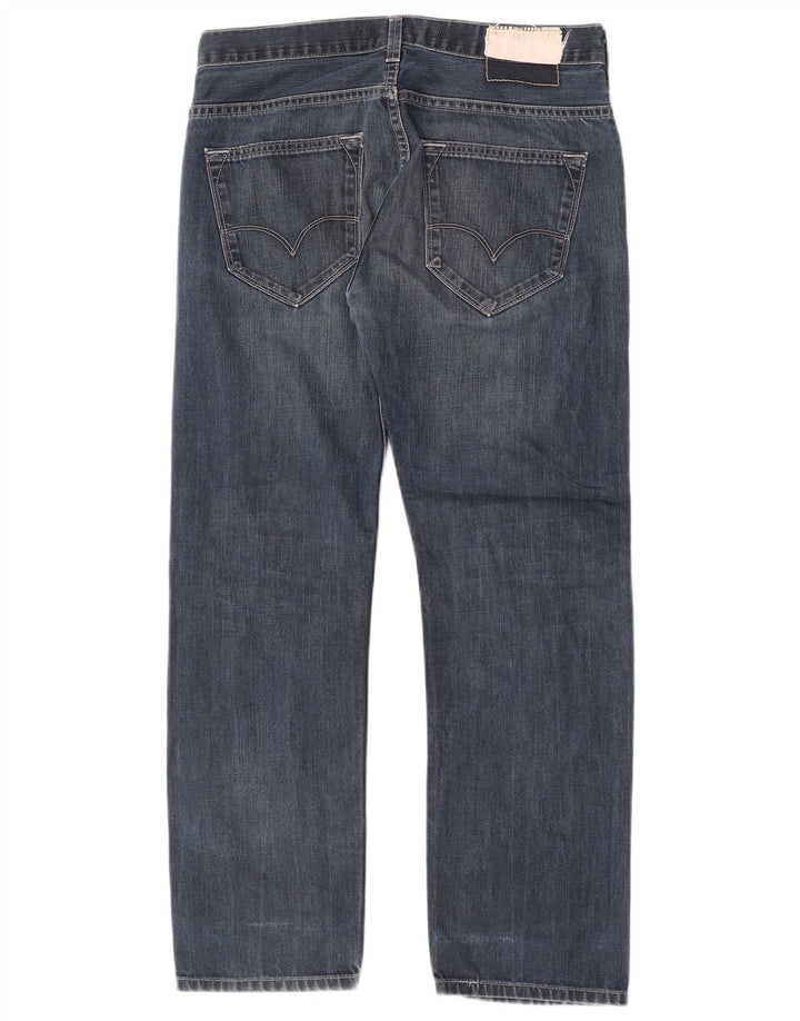 Levi's Jean Droit 504 Homme Bleu W32 L27 Coton