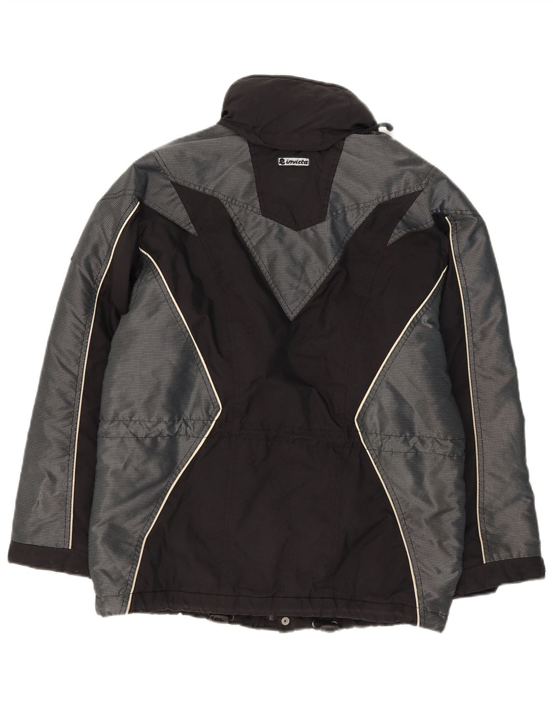 Invicta Veste coupe-vent graphique pour femme UK 14 Large Black Colourblock