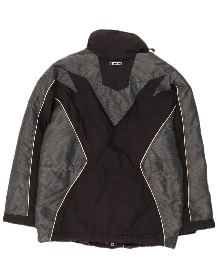 Invicta Veste coupe-vent graphique pour femme UK 14 Large Black Colourblock