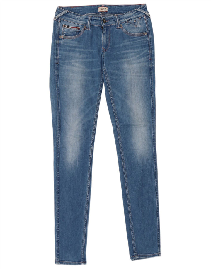 Tommy Hilfiger Jean Slim Femme W27 L32 Bleu Coton